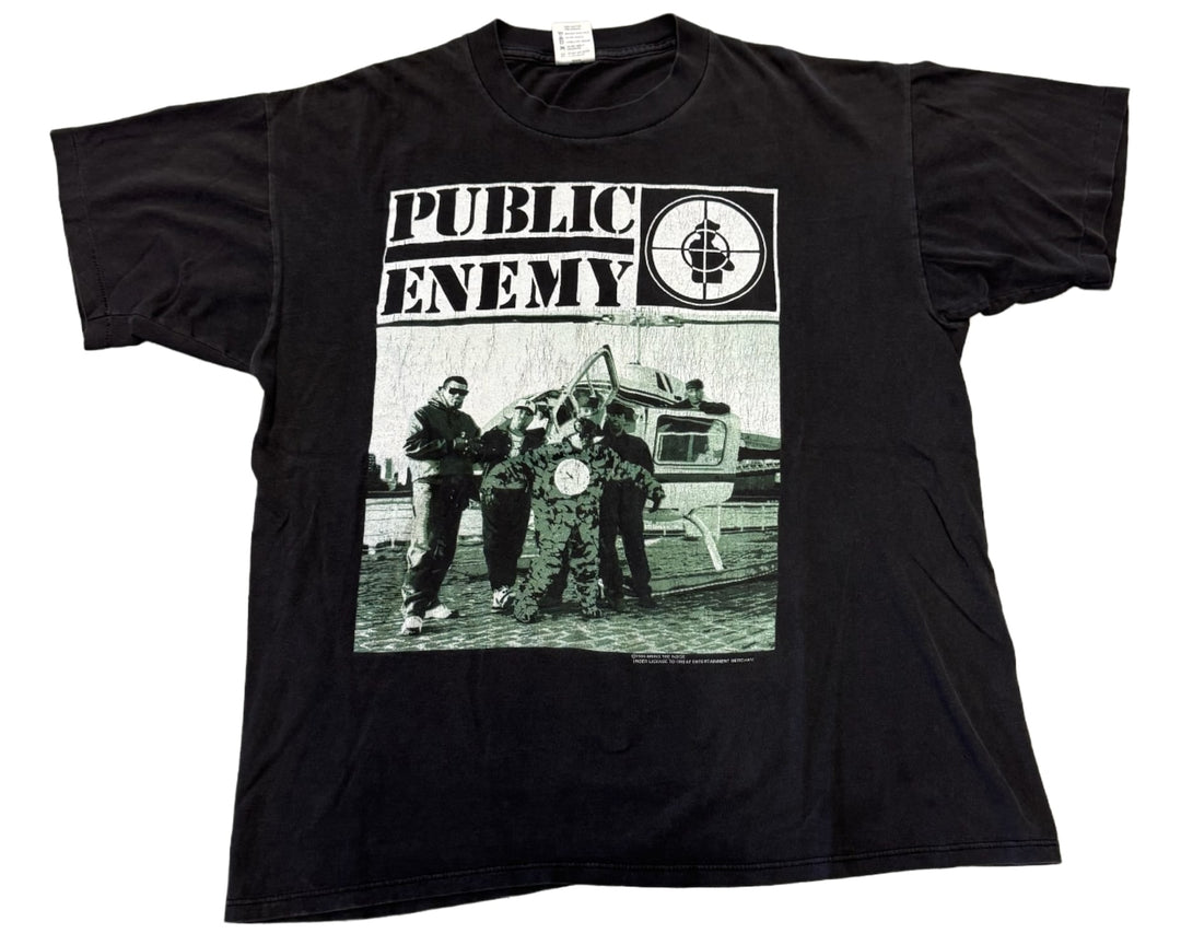 Public Enemy 'Give It Up' Vintage Tee