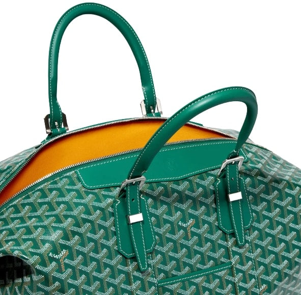 Goyard 'Travel Boeing 45' Green Duffle Bag