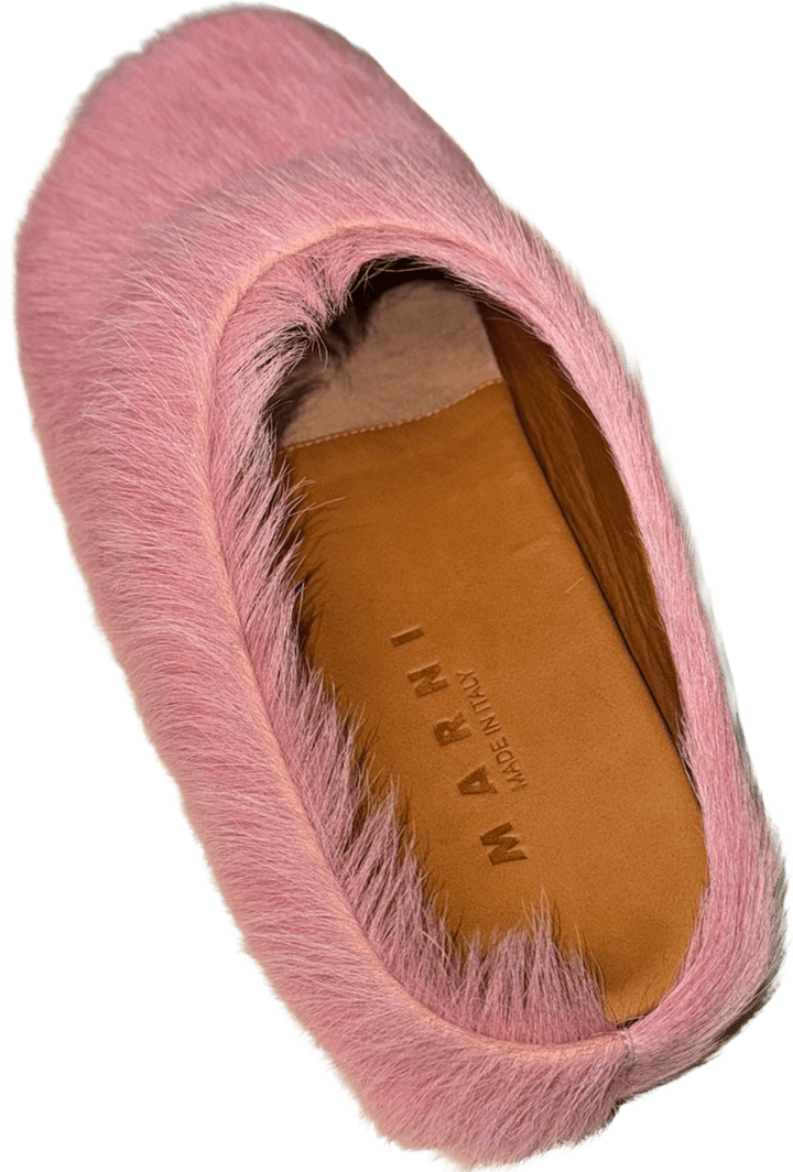 Marni 'Light Pink' Sabot Slippers