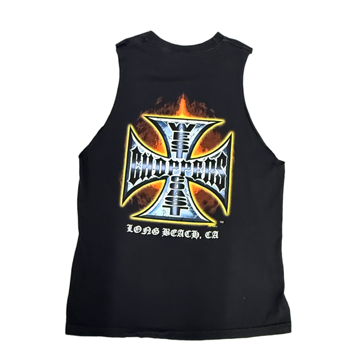 West Coast Choppers 'Choppers For Life' Vintage Cutoff Tee