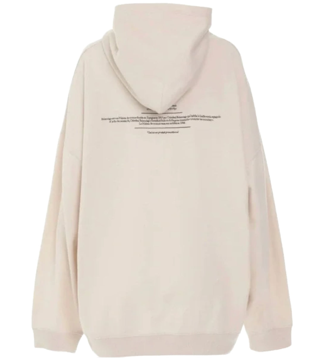 Balenciaga 'Couture' Tan Oversized Hoodie