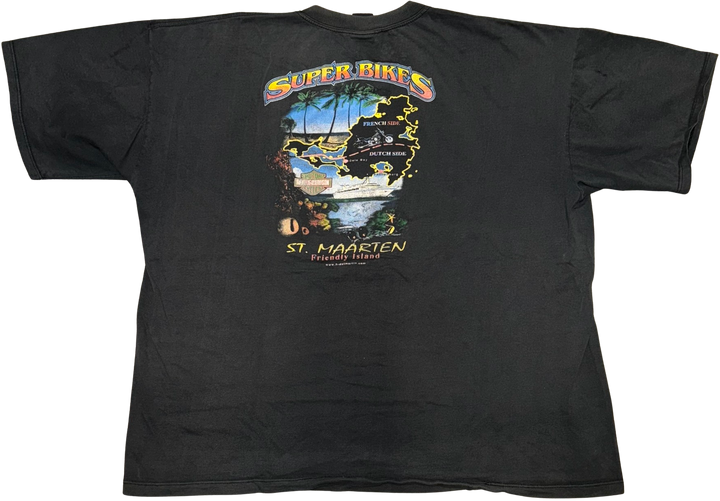 Harley Davidson 'St Marten' Vintage Tee