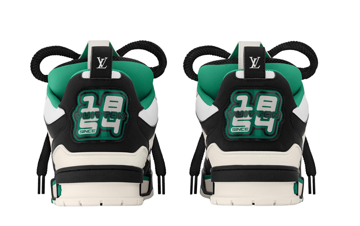 Louis Vuitton LV Skate Sneaker 'Black/White/Green'