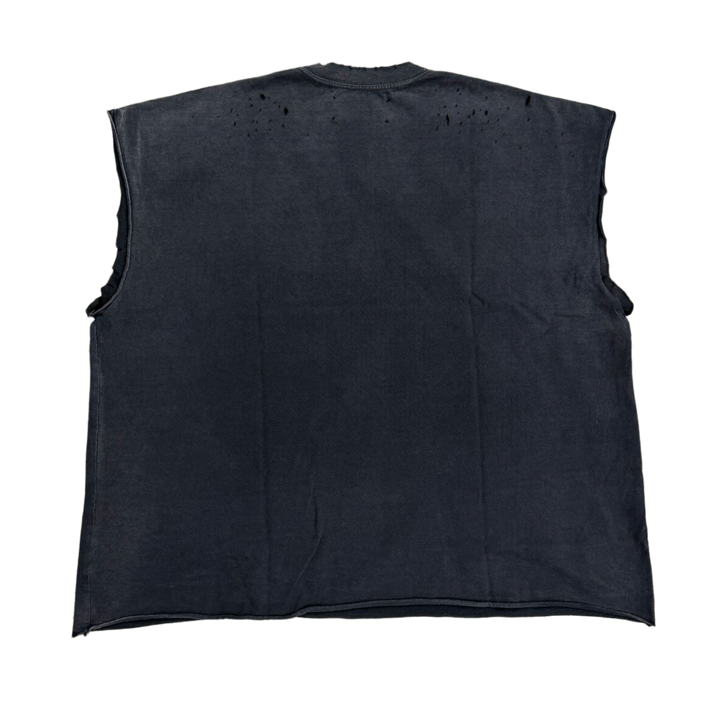 Satoshi Nakamoto 'Digital Recording' Black Cutoff Tee