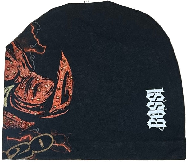 Bossi 'Red Hog' Rhinestone Vintage Beanie