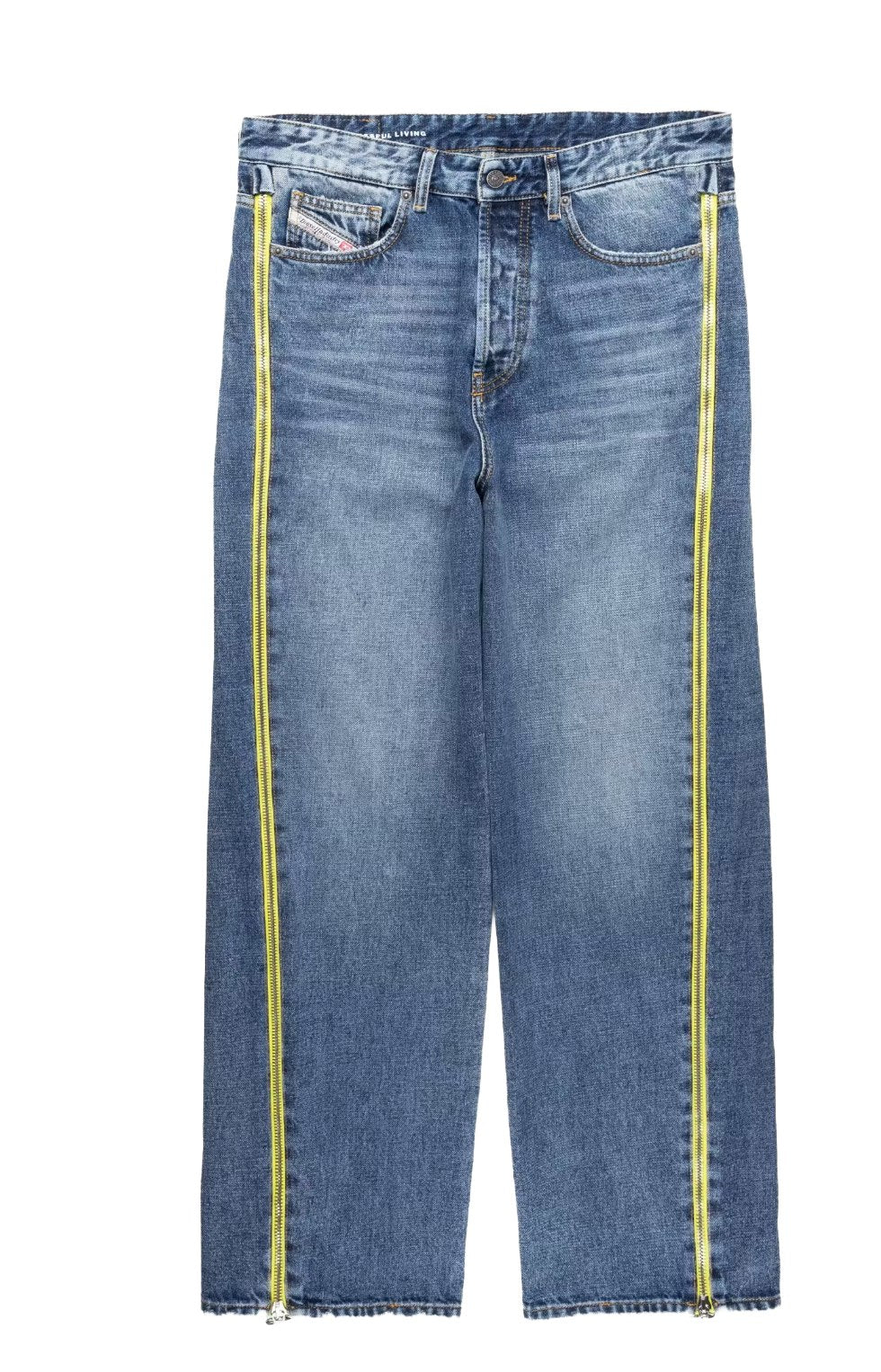 Diesel 'Green Zipper' D-Rise Jeans