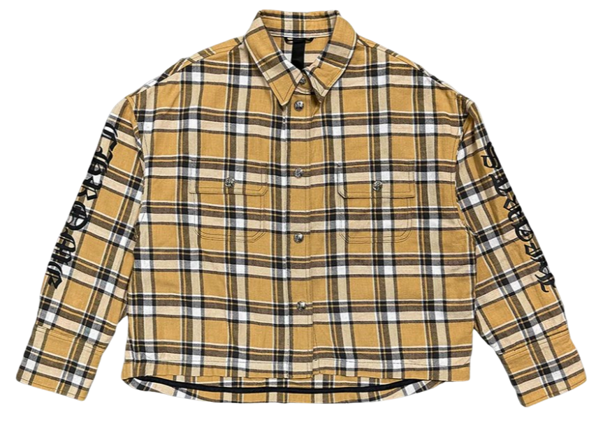 Chrome Hearts 'Yellow & Black' Flannel