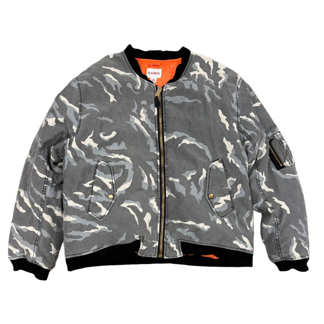 Kamiya 'Camo' Bomber Jacket