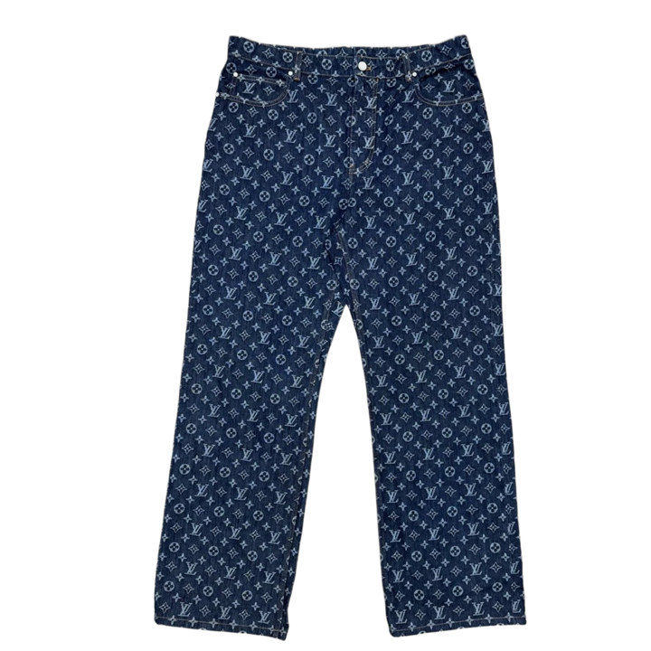 Louis Vuitton 'Jacquard Skate' Denim Jeans