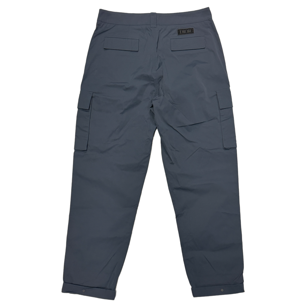 Dior 'Navy' Nylon Cargo Pants