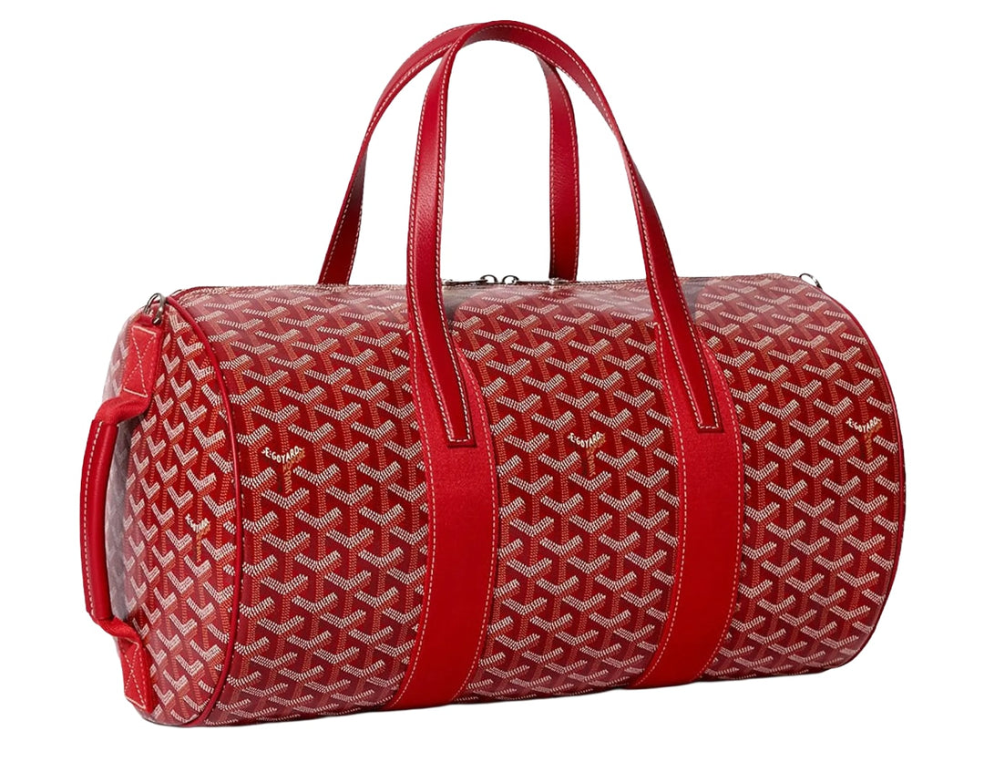 Goyard 'Red' Barrel 40 Sports Bag