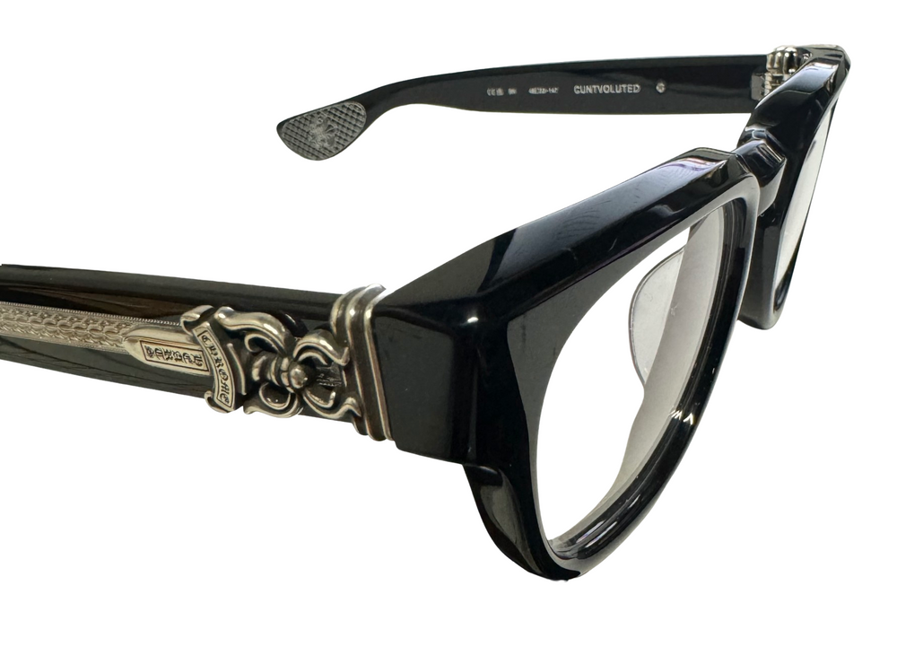 Chrome Hearts 'Cuntvoluted' Black Glasses