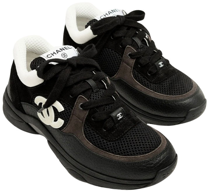 Chanel 'Black White' Trainer Sneakers