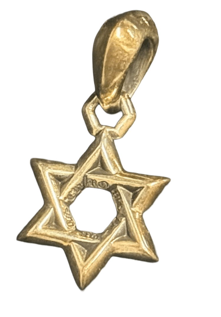 Chrome Hearts 'Mini' Silver Star of David Pendant