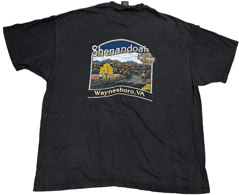 Harley Davidson 'Feel The Heat' Vintage Tee