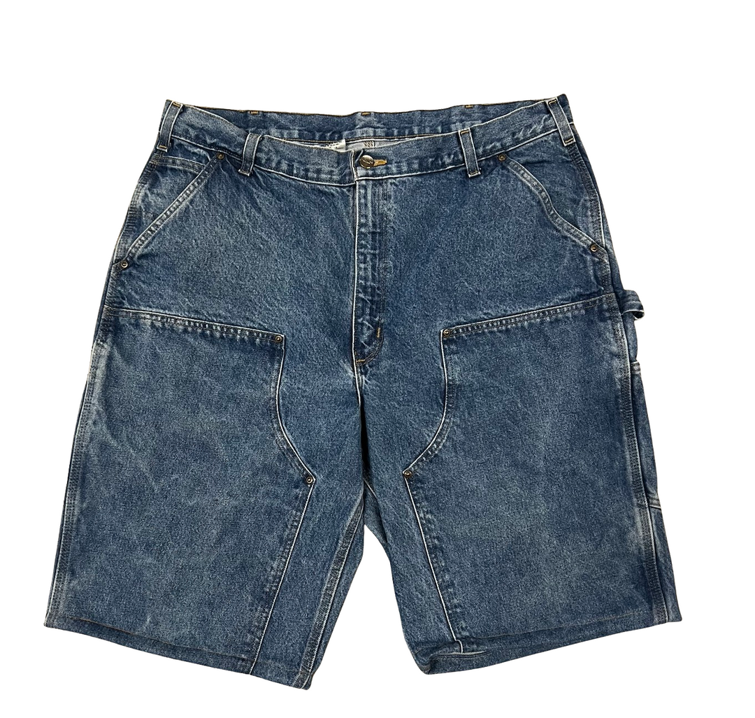 Carhartt 'Blue Denim' Double Knee Carpenter Shorts