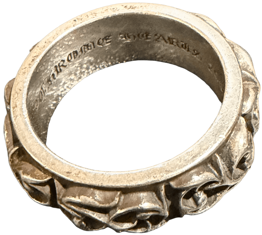 Chrome Hearts 'Floral' Eternity Ring