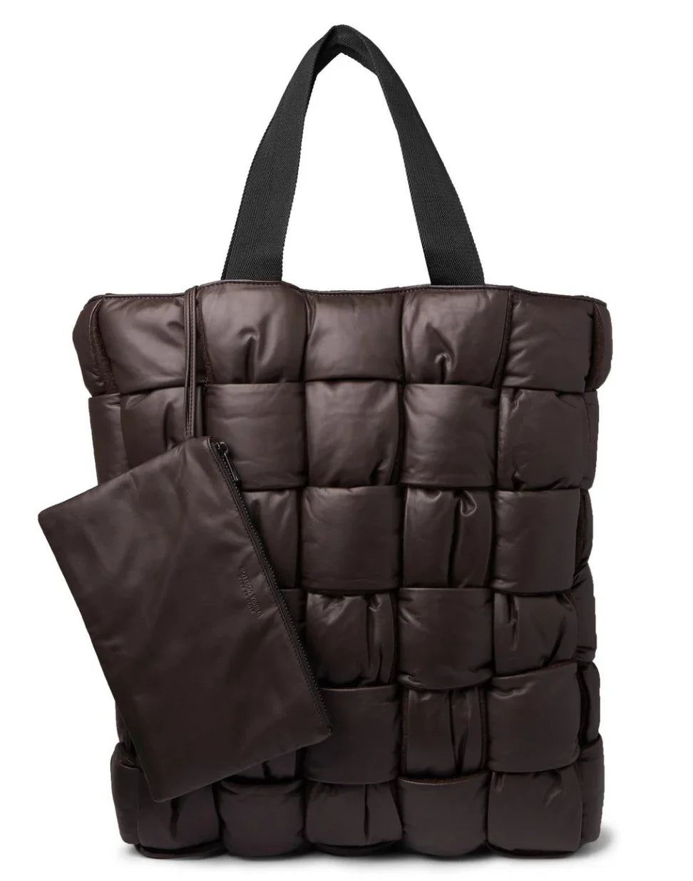 Bottega Veneta 'Brown' Maxi Intrecciato Padded Tote