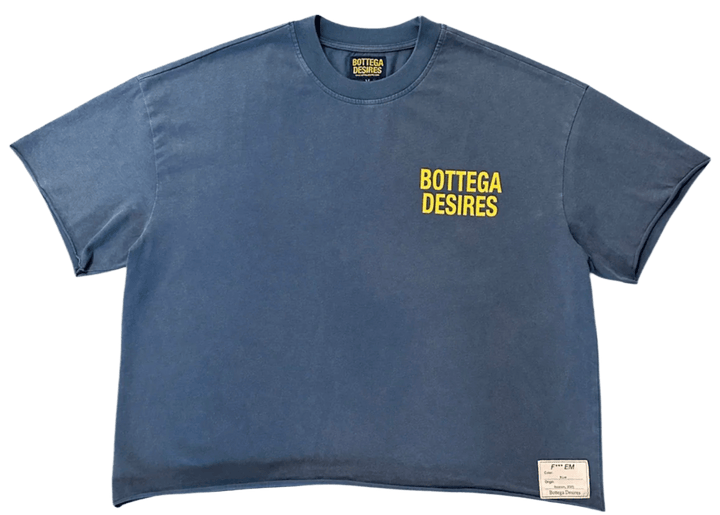 Bottega Desires 'Fuck Em' Navy Tee