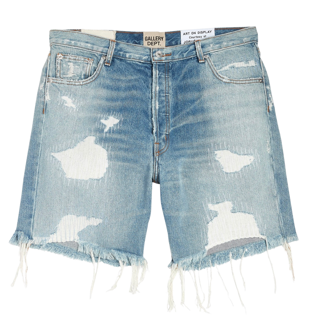 Gallery Dept. 'Indiana' Light Wash Shorts