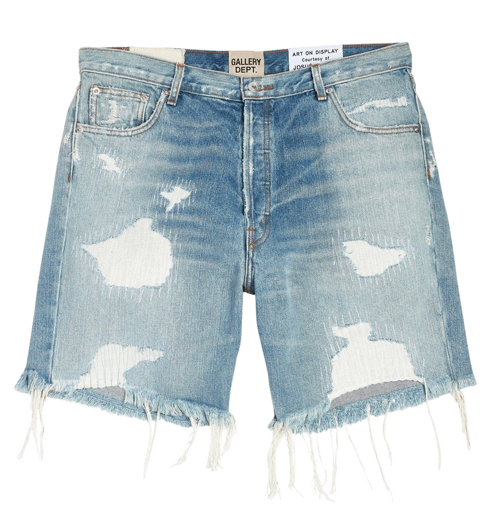Gallery Dept. 'Indiana' Light Wash Shorts