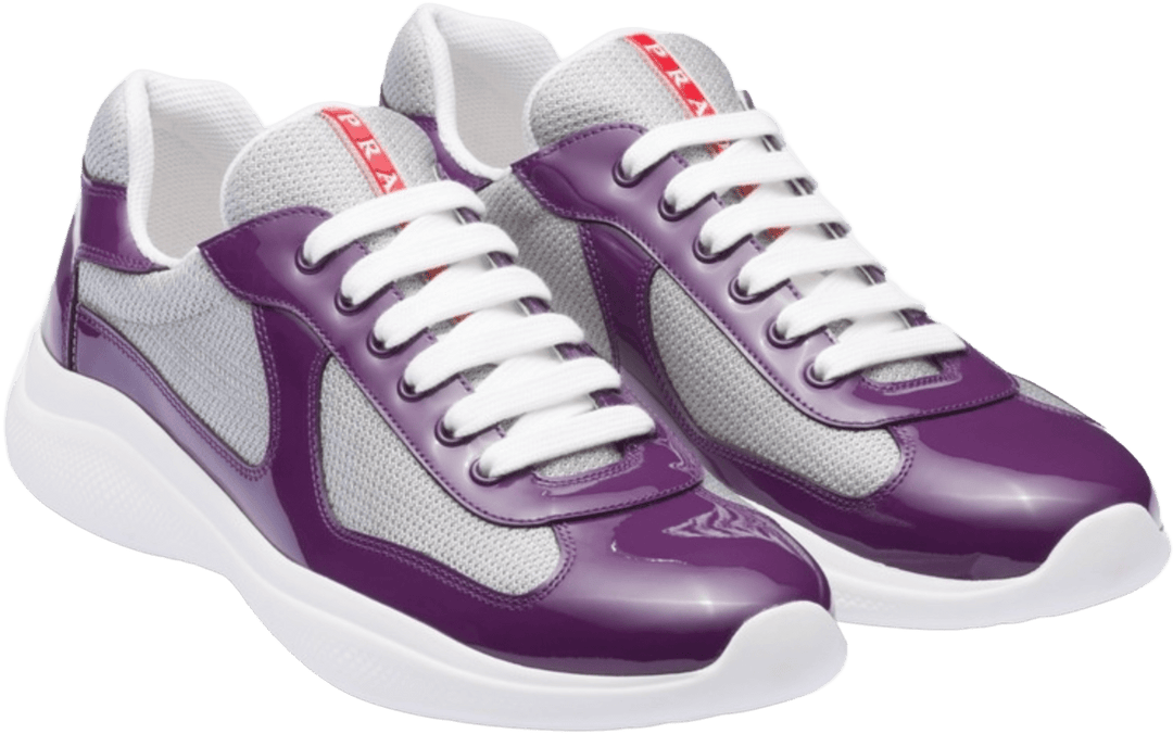 Prada 'Purple' America's Cup Sneakers