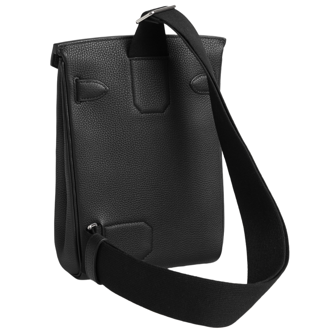 Hermès Hac a Dos 'Noir' Togo Leather PM Backpack