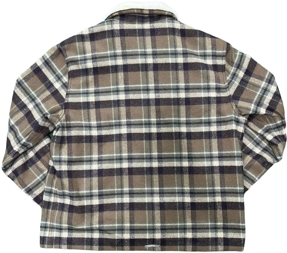 Chrome Hearts 'Black Sheep' Plaid Fleece Jacket