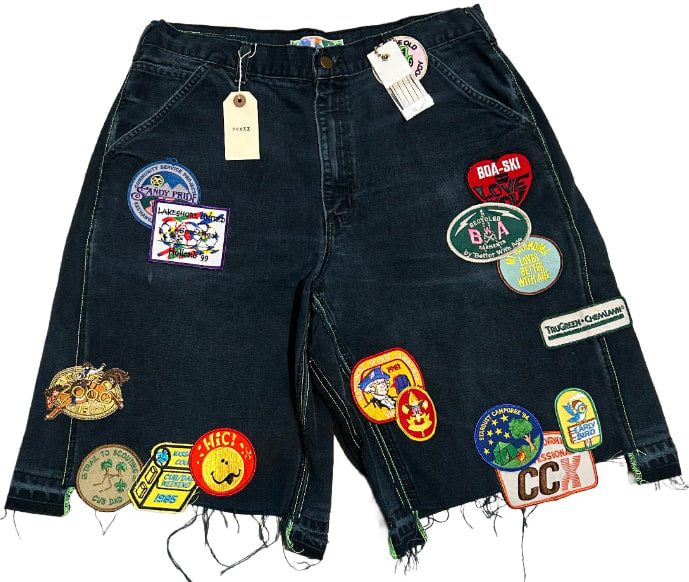 *Better With Age 'Gentleman' Dark Blue Shorts