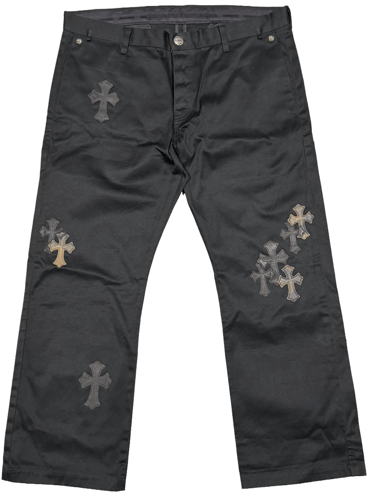 Chrome Hearts 'Black Camo' Flooded Chino Pants