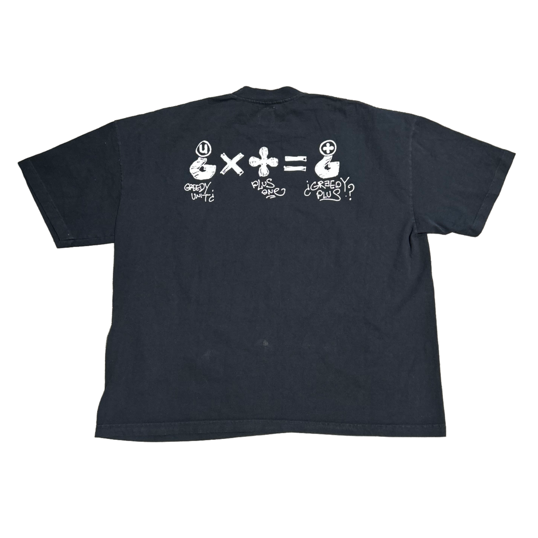 Greedy Unit '‘Lesbians Eat What' Black Tee