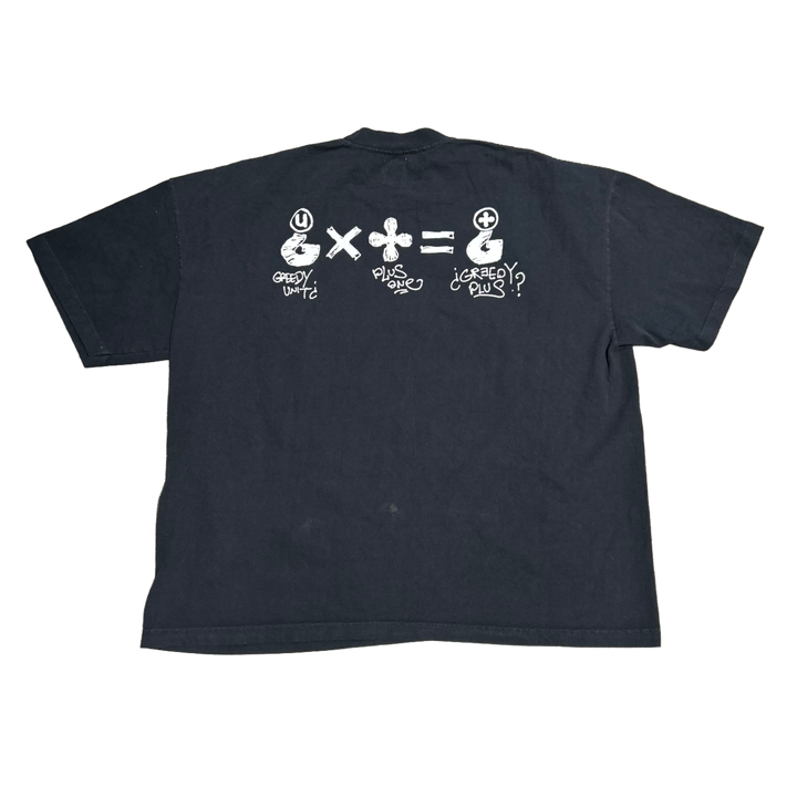 Greedy Unit '‘Lesbians Eat What' Black Tee