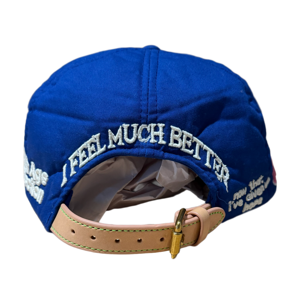 *Better With Age 'Brain Damage' Blue Trucker Hat