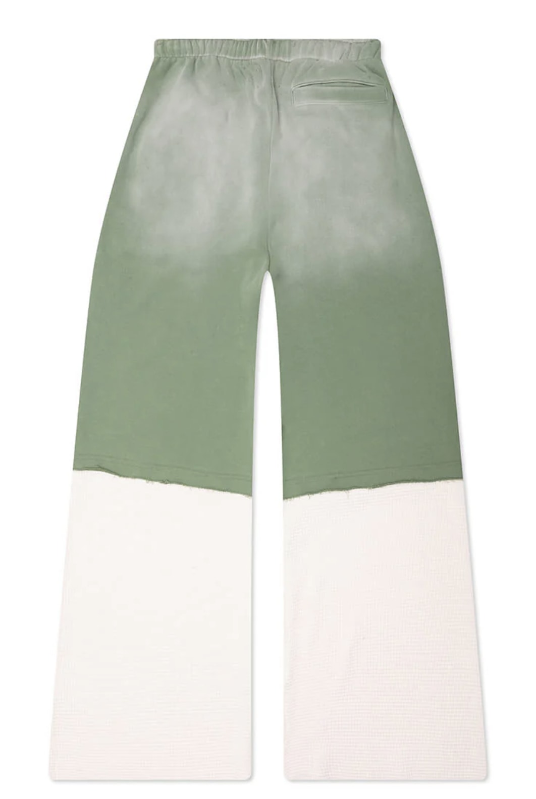 Satoshi Nakamoto 'Olive' Double Layer Sweatpants