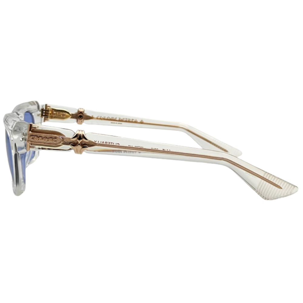 Chrome Hearts 'Crystal W/Blue Tint' Cliterally Sunglasses