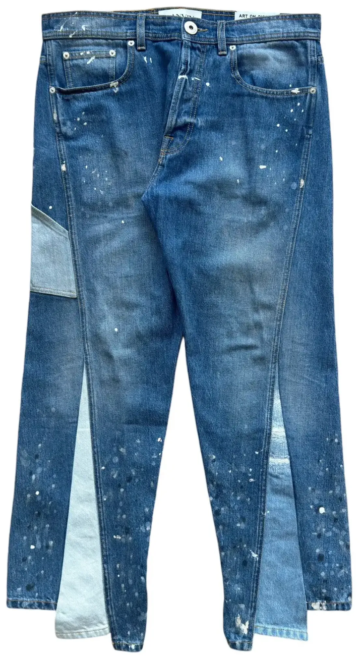 Gallery Dept x Lanvin 'Painter' Twist Flare Jeans