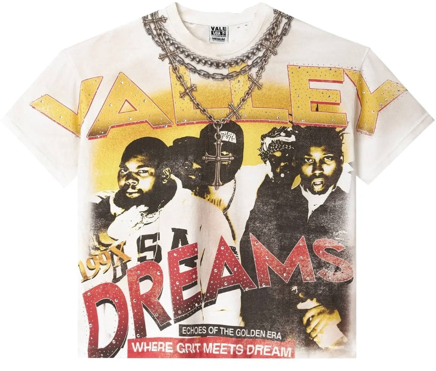 Vale 'Chambers' Bling White Tee