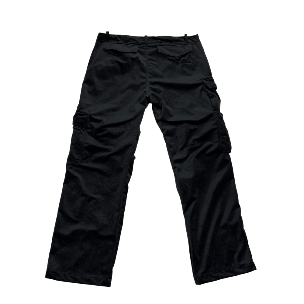 Rhude 'Black' Velvet Cargo Pants