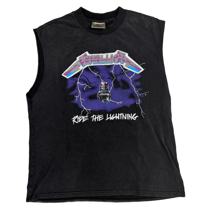 Metallica 'Ride Lightning' Vintage Cutoff