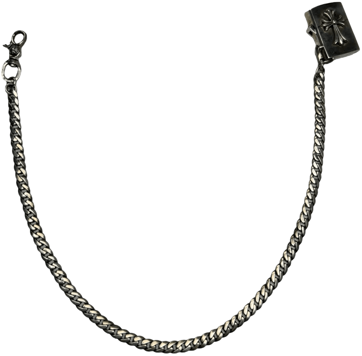 Chrome Hearts 'Cuban Link' 27in Wallet Chain Lighter