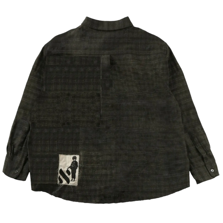 Enfants Riches Déprimés 'Green Plaid' Flannel Shirt
