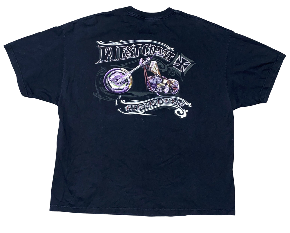 West Coast Choppers 'Purple Bike' Vintage Tee