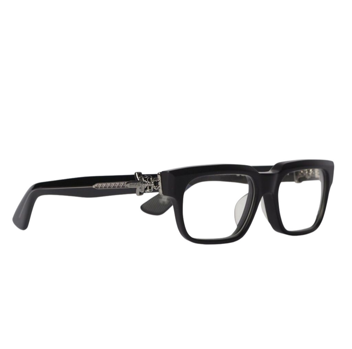 Chrome Hearts 'Vagillionaire II' Black/Silver Glasses