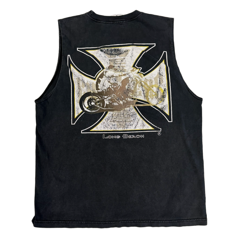 West Coast CHoppers 'Long Beach Logo' Vintage Cutoff