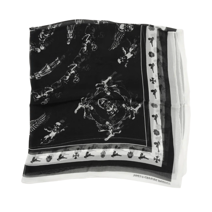 Chrome Hearts 'Foti' Silk Scarf