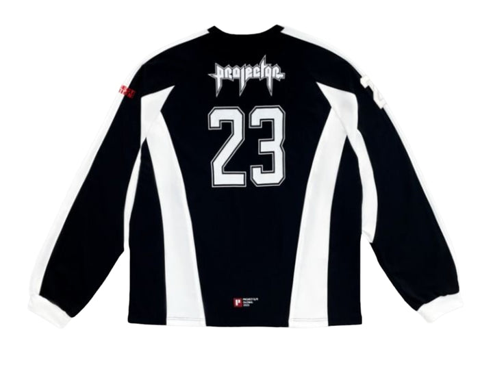 Project G/R 'Football' Black Longsleeve Jersey