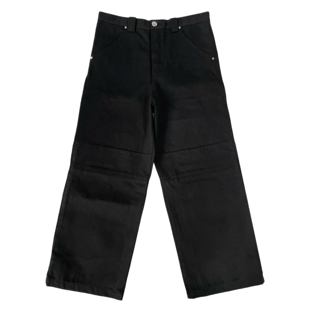 Chrome Hearts 'Street Sweeper' Black Denim Pants