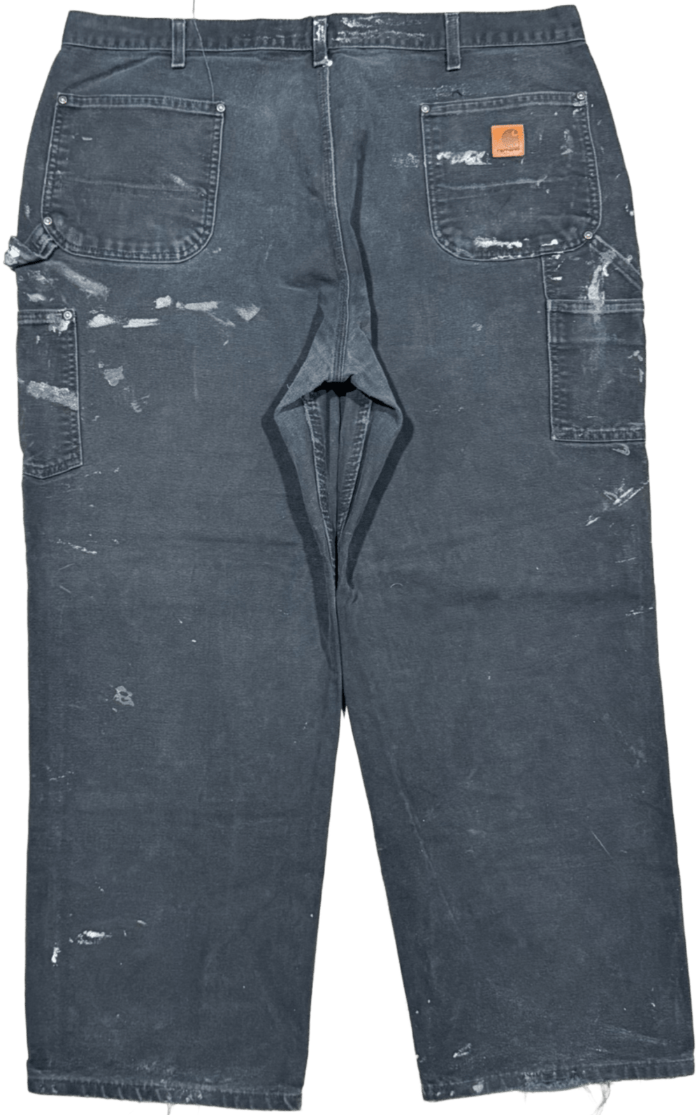 Carhartt 'Splatter Black' Double Knee Vintage Work Pants