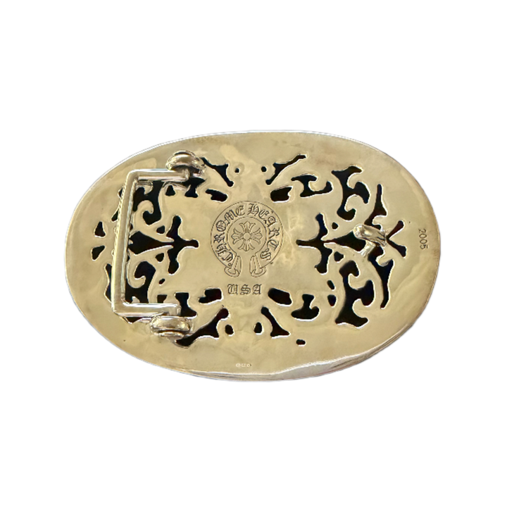 Chrome Hearts 'Star Oval' XL Belt Buckle