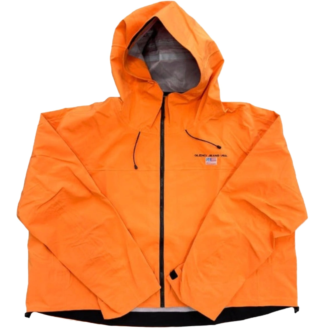 Gold+Vintage Gallery Raspberry Hills 'Orange' Rain Jacket